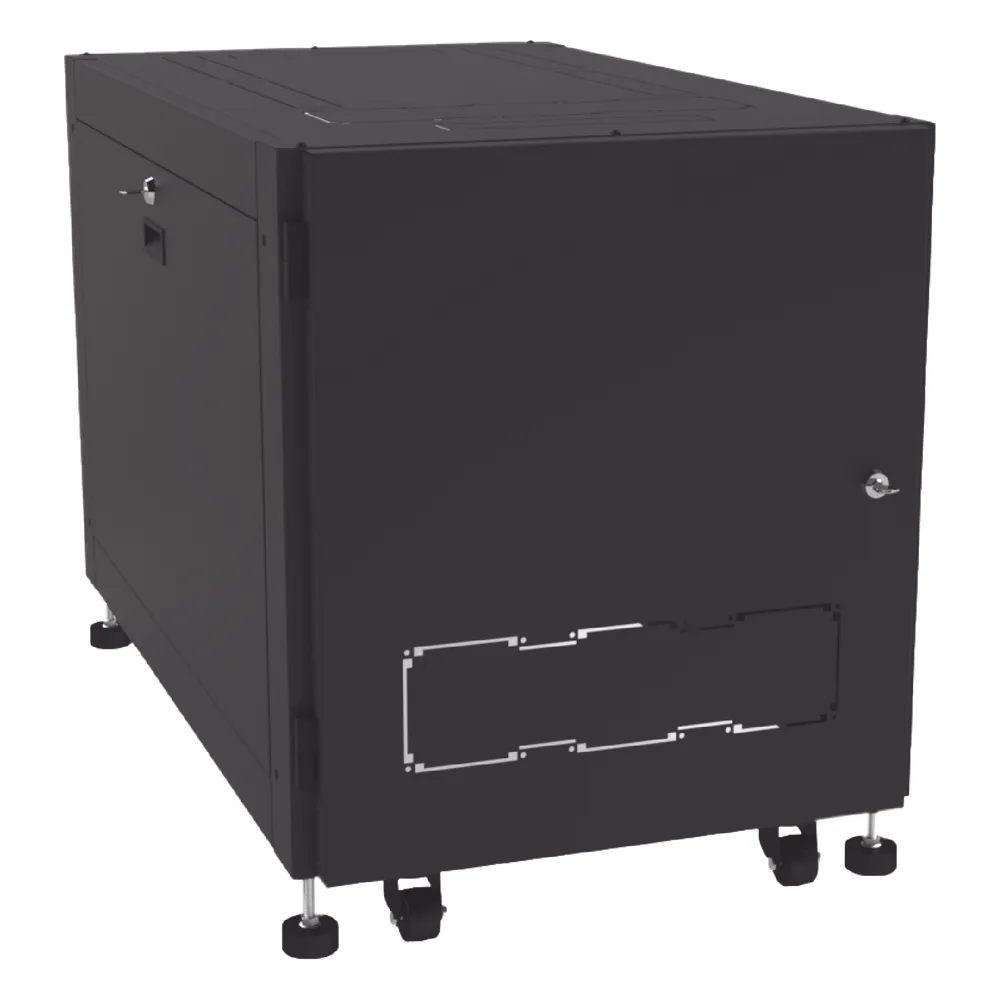 Gabinete Profesional de Piso para Telecomunicaciones de 12UR, 1000 mm Profundidad, Se envía el Gabinete armado. – vista 16