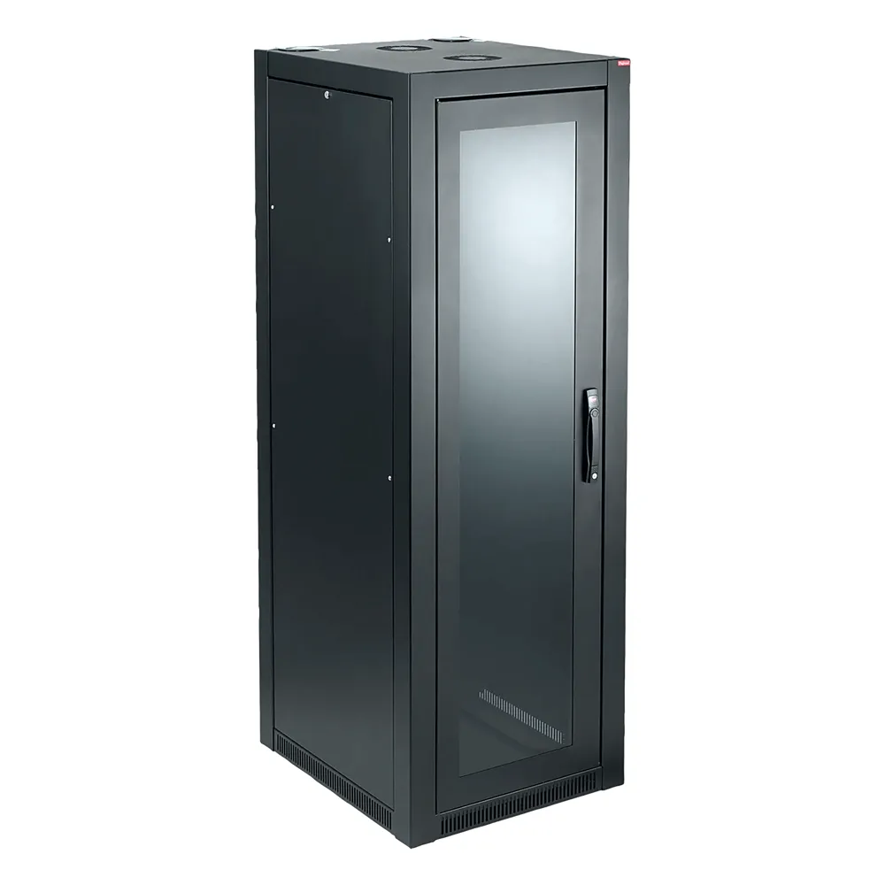 Gabinete Sísmico 45U / 2134 x 700 x 1000 mm (84 x 27.6 x 39.4 in) / Acero Negro RAL 9005 / Certificación Sísmica Zona 4 / NEBS / OSHPD Pre-Approval
