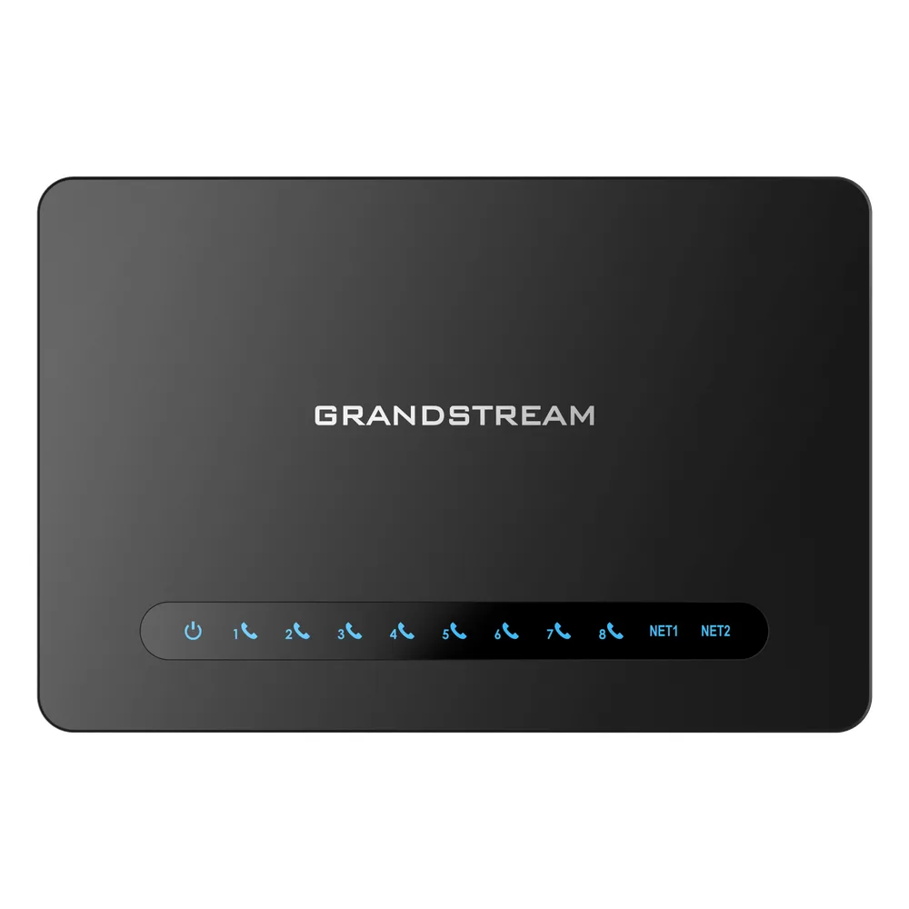 Gateway 8 Puertos FXS (Conectar Teléfono Análogo) con Router NAT Gigabit / 2 Perfiles SIP / Cifrado AES / Conferencia de Voz 3 Participantes / Calidad de Voz HD / Fax T.38 / 2 Puertos Gigabit / Aprovisionamiento Automatizado TR069