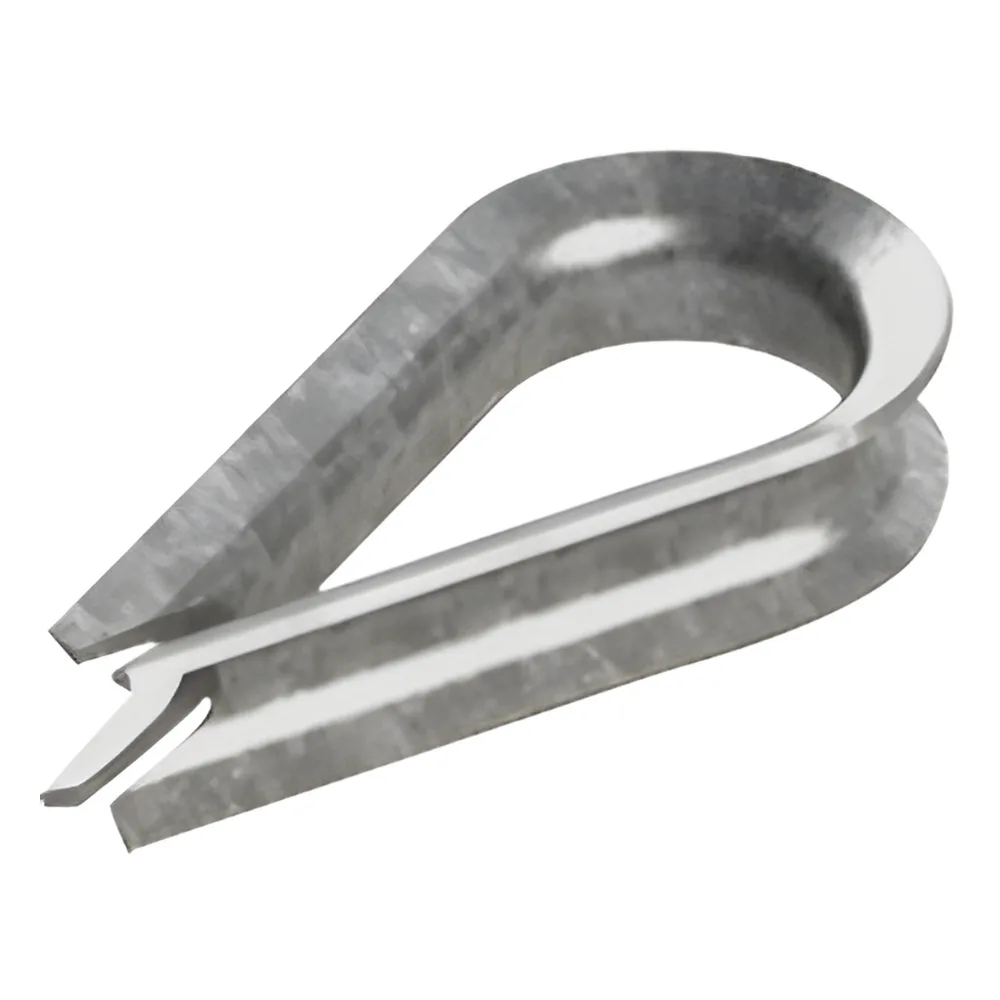 Guardacabos/cuello 3/8" acero electro galvanizado