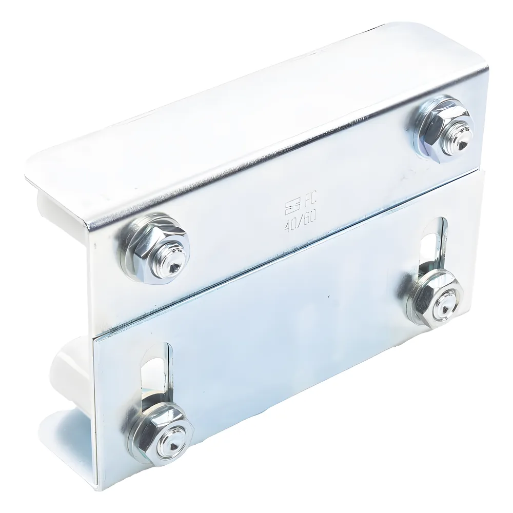 Guia Superior Ajustable Para Puertas Corredizas Con 4 Rodillos de 30 mm