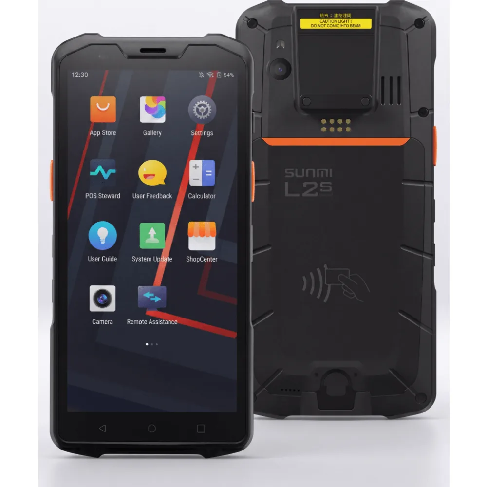 Handheld SUNMI L2S PRO / Octa-Core 2.0 GHz / 4GB RAM 64GB / IP68 / Escáner 1D/2D 1 m / NFC / 5000 mAh / Android 12