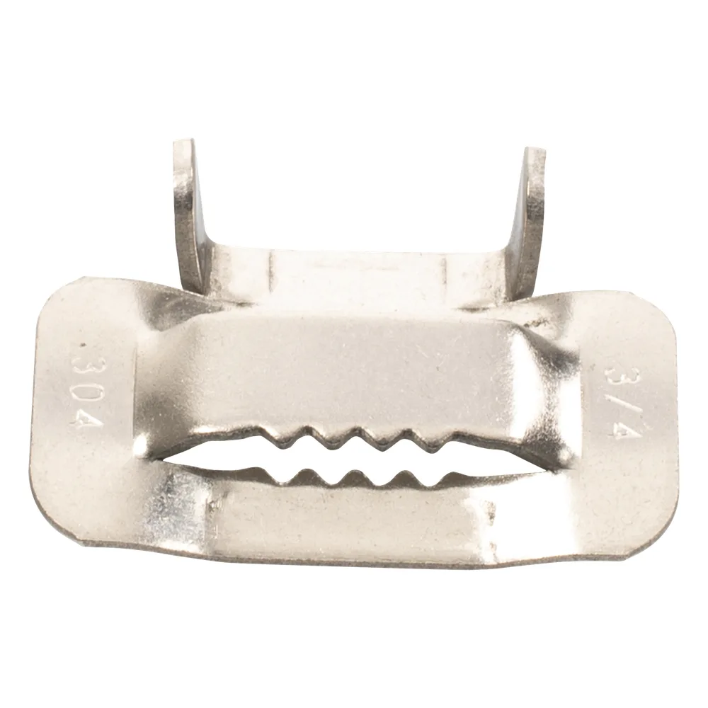 Hebilla de Acero Inoxidable T, 3/4", 100 piezas – vista 2