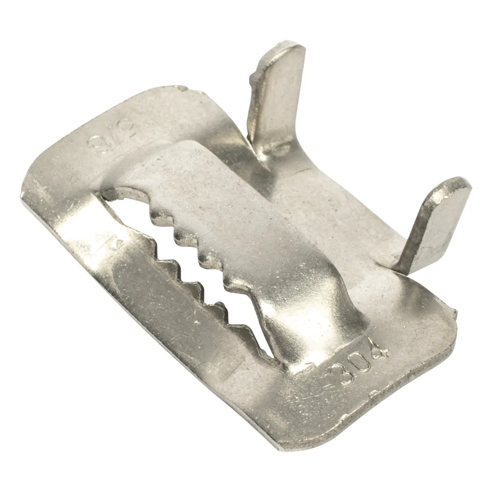 Hebilla de Acero Inoxidable T, 5/8", 100 piezas