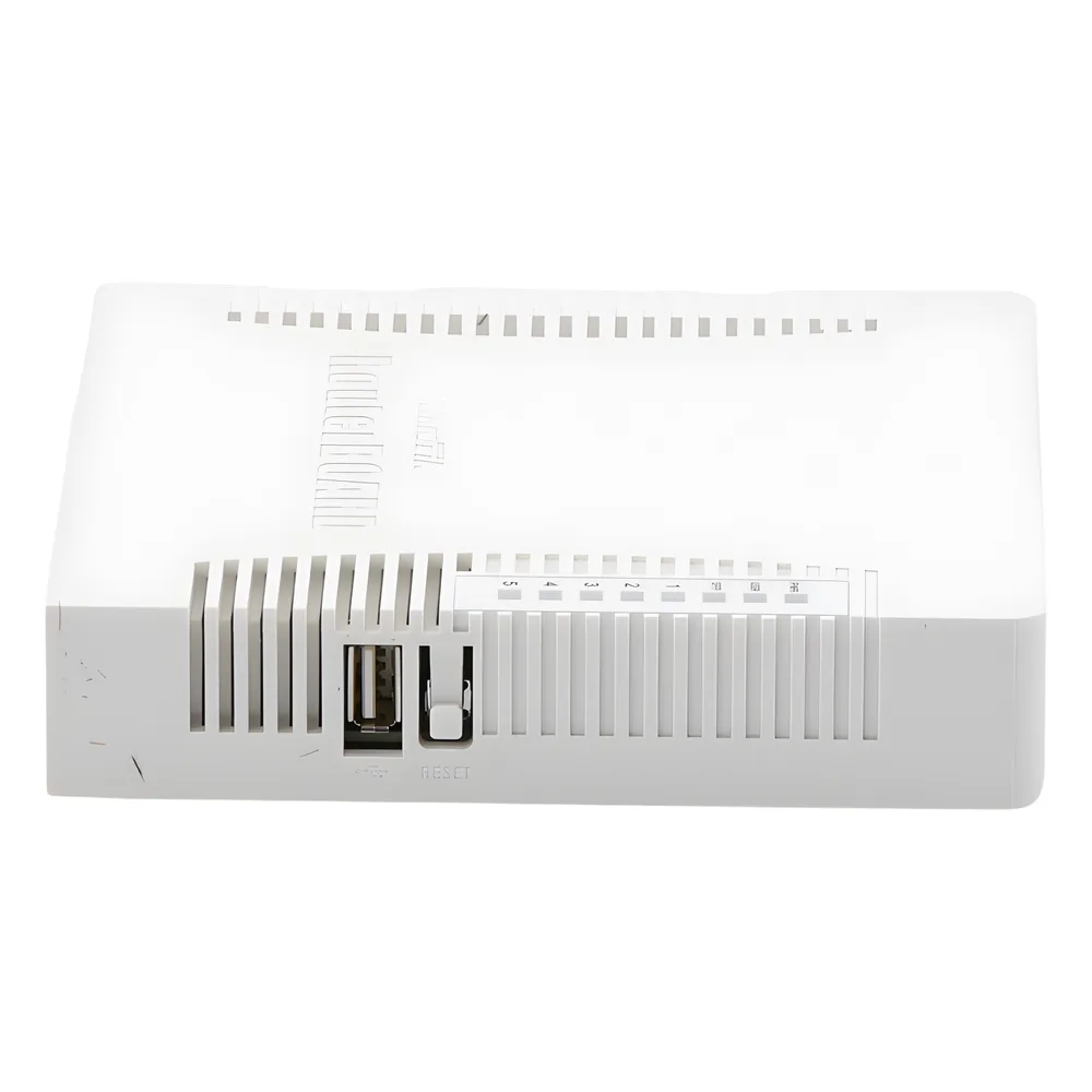(hEX PoE) Routerboard 5 puertos Gigabit Ethernet PoE 802.3at, 1 Puerto USB – vista 5