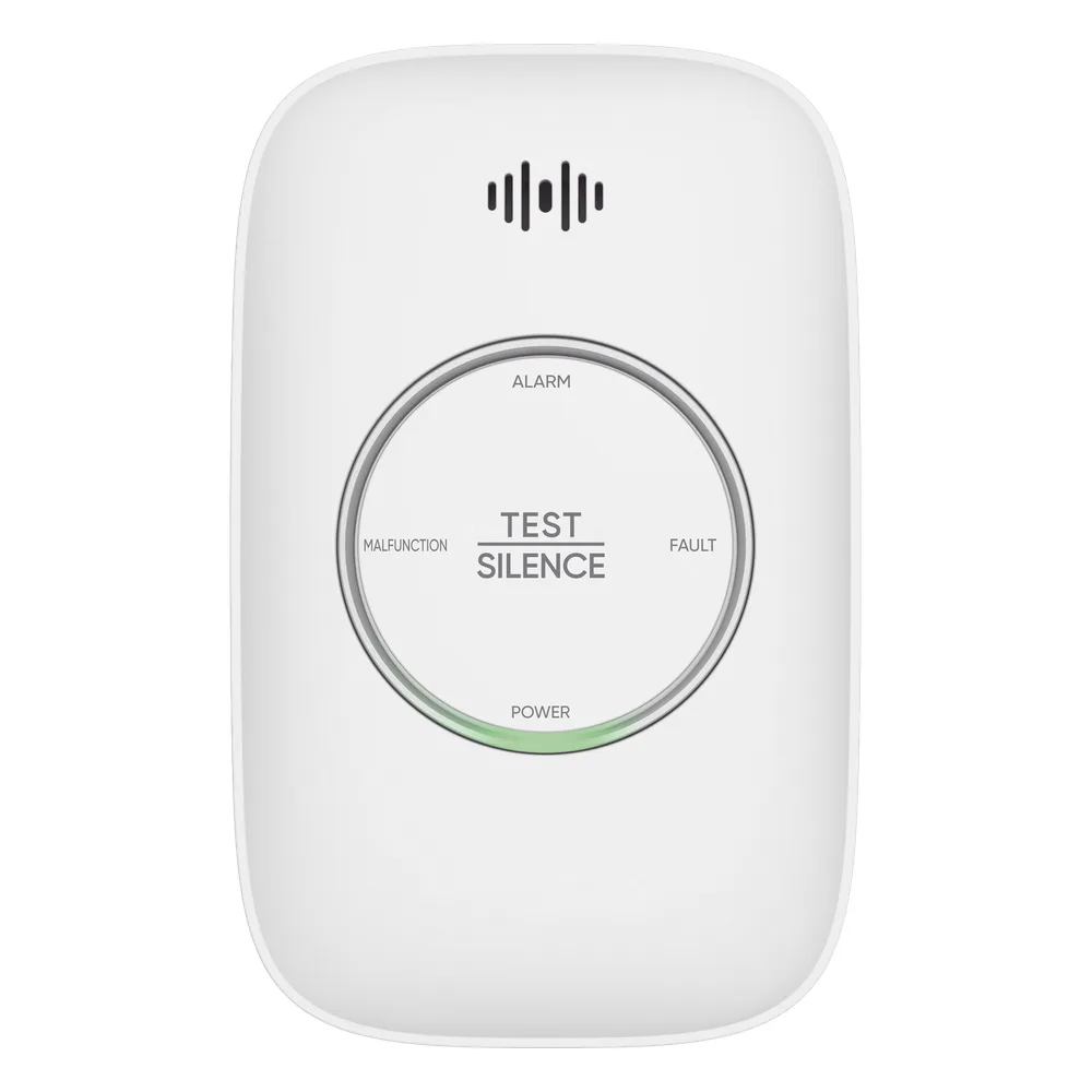 (HikFire) Detector de Gas LP Propano C3H8 / Alarma Temprana / Salida para cierre de Válvula y/o activación de Ventilador / Protección IP30 / Alarma de 70dB a 115dB a 1 metro de distancia