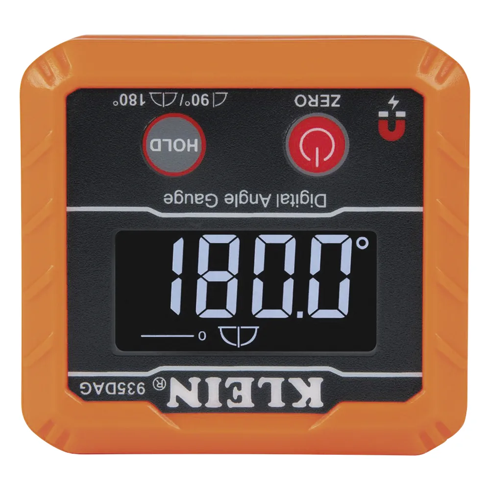 Inclinómetro y Nivel digital con Magneto y Pantalla Digital que Gira en Posición Invertida – vista 3