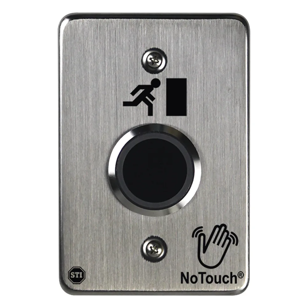 Interruptor IR NoTouch® de Acero Inoxidable, De un solo grupo, Símbolo de puerta – vista 4