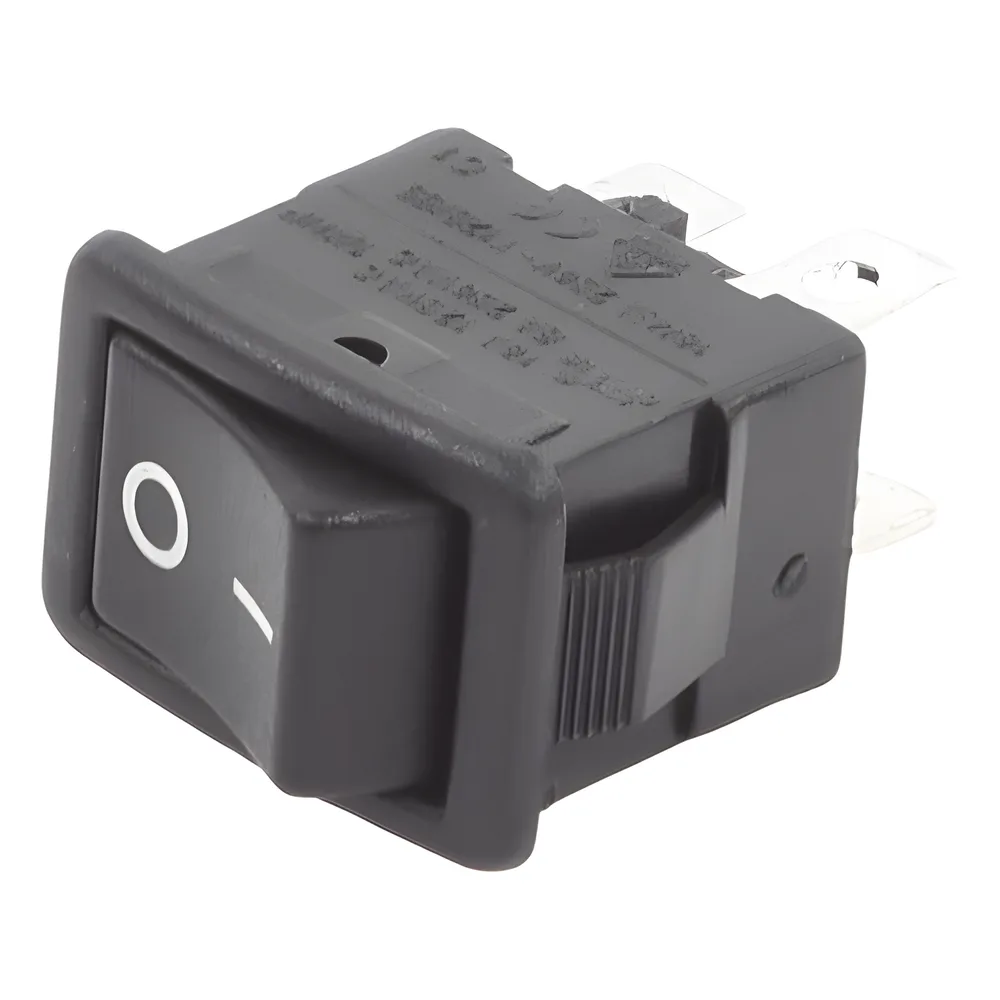Interruptor Rocker DPST On-Off,  250 Vca.,10 Amp., – vista 2