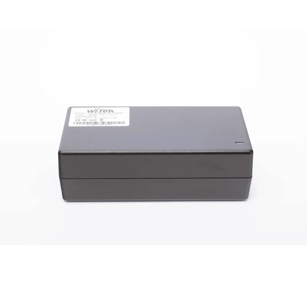 Inyector Hi-PoE 60 W Gigabit / Alimenta Equipos PoE 802.3 af Hasta 15W - PoE at Hasta 30W - PoE bt Hasta 60W / Instalación Para Interior / Alcance de Hasta 100 metros / Plug and Play / No se Necesita Configurar – vista 5