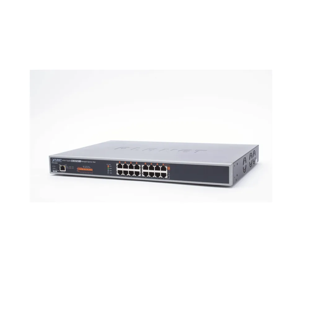 Inyector HUB Adminsitrable Ultra PoE 802.3af/at 8 Puertos Gigabit, Potencia 400W – vista 3