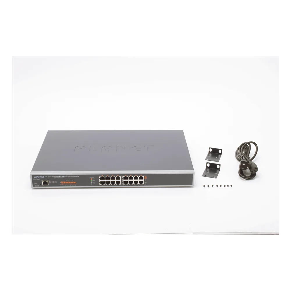 Inyector HUB Adminsitrable Ultra PoE 802.3af/at 8 Puertos Gigabit, Potencia 400W – vista 5