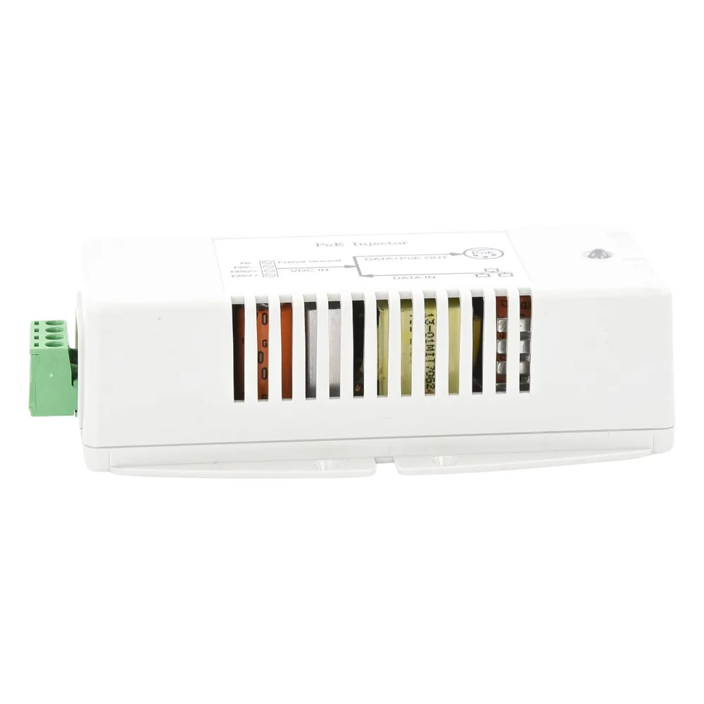 Inyector POE para Aplicación Solar, Entrada 18-36 Vcc, Salida en 56 Vcc, 802.3 af/at, 10/100/1000 Mbps, Hasta 35 Watts – vista 4