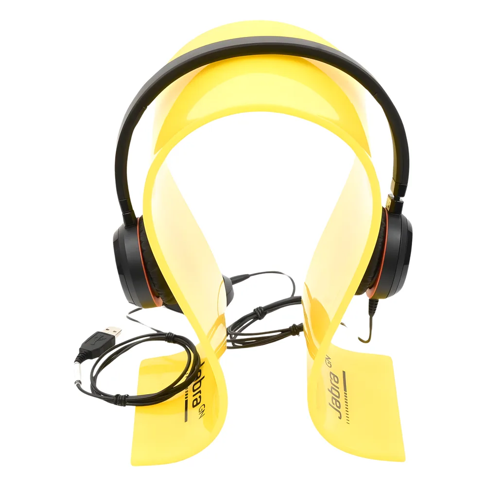 Jabra Evolve 30 Duo con conexión USB / 3.5mm, micrófono con cancelación de ruido y controlador en el cable con botones e indicadores LED (5399-829-309) – vista 7