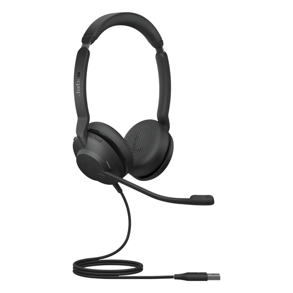 Jabra Evolve2 30, Auricular stereo versión UC con aislamiento de ruido, indicador de ocupado (Busylight) (23089-989-979)