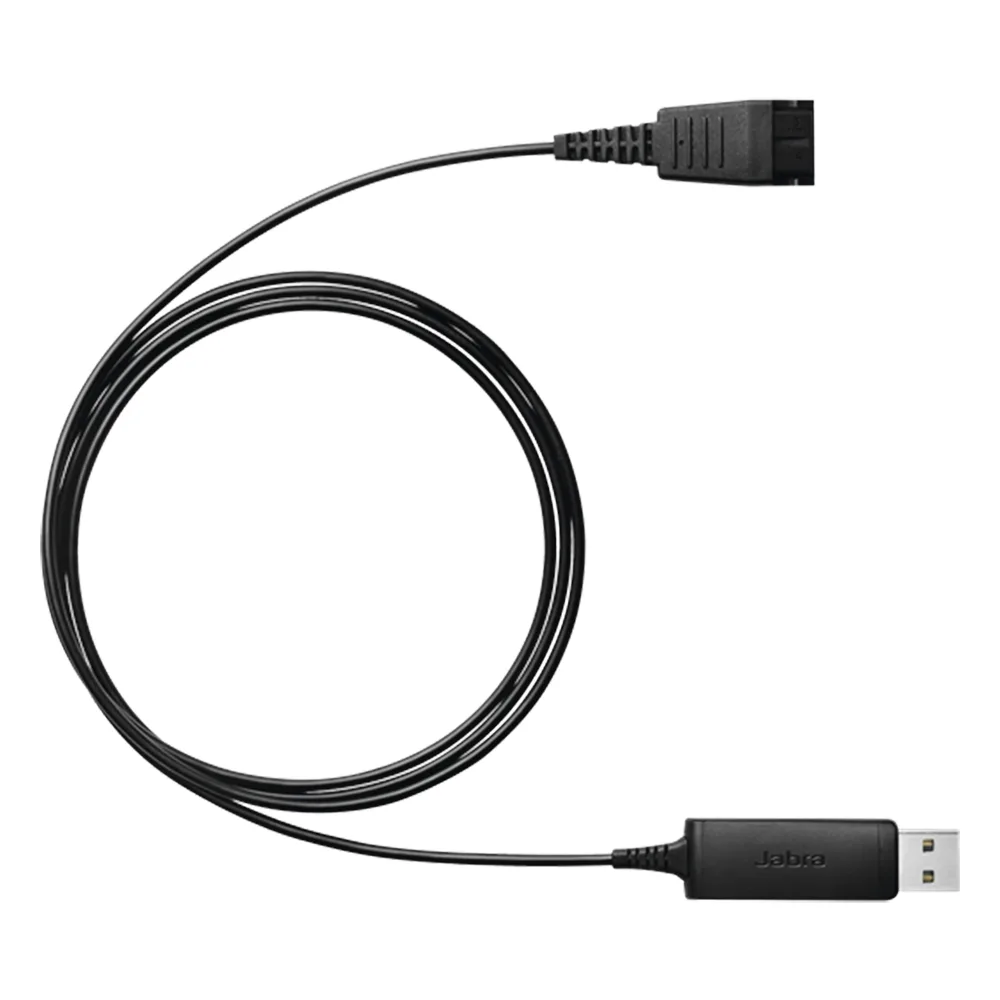 Jabra Link 230 adaptador USB a QD, para diademas BIZ1500, BIZ2300 y BIZ2400 (230-09)