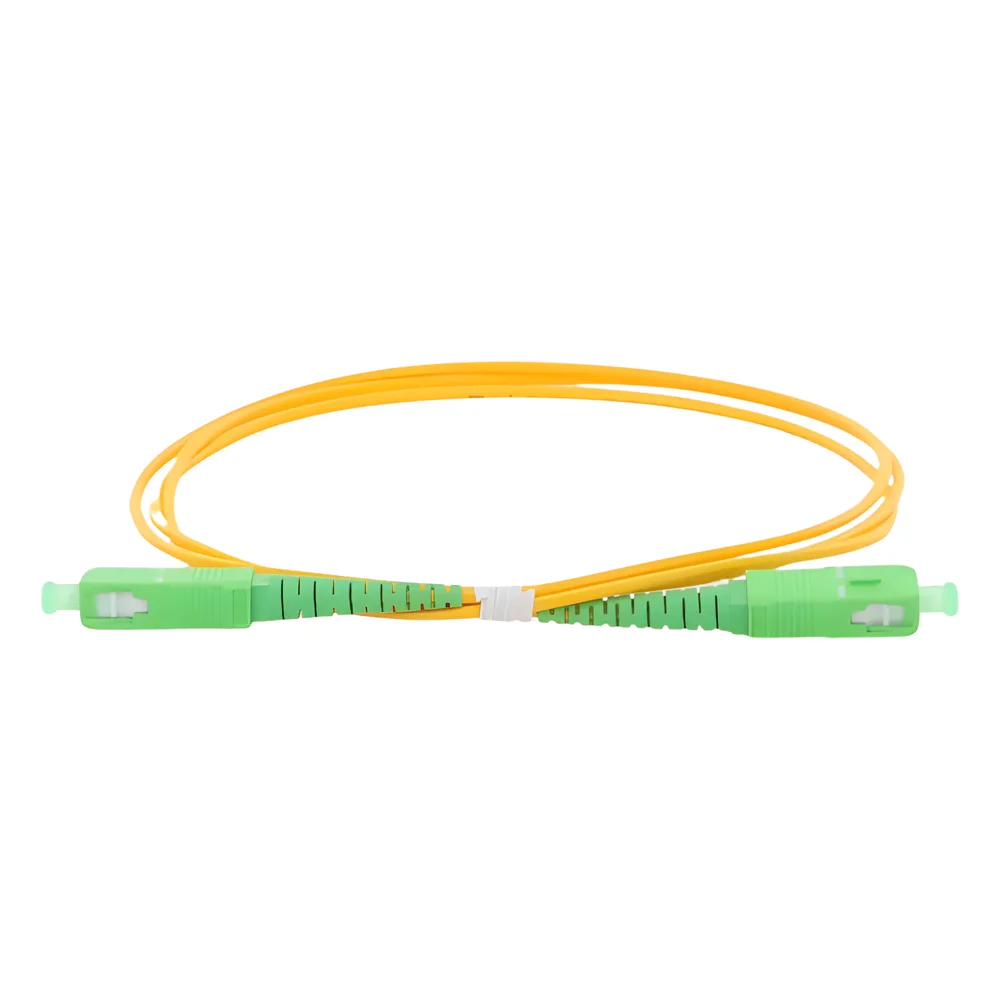 Jumper de Fibra Óptica Monomodo SC/APC-SC/APC Simplex de 1 Metro (3.28 Pies), 2mm – vista 2