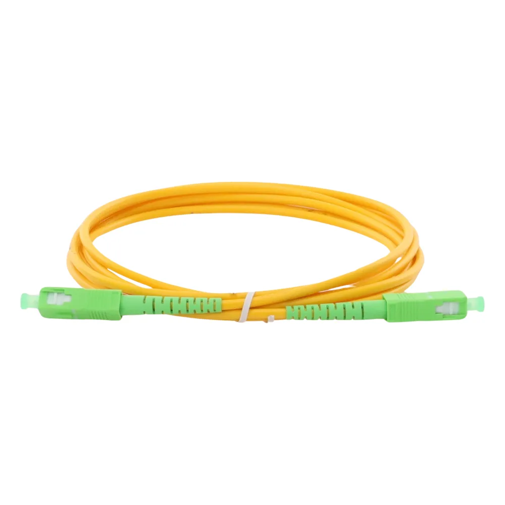 Jumper de Fibra Óptica Monomodo SC/APC-SC/APC Simplex de 3 Metros (9.84 Pies), 3mm – vista 2