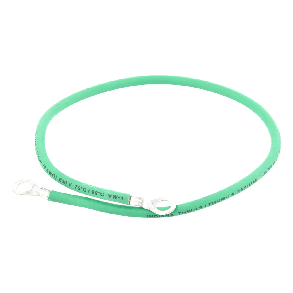 Jumper para Puesta a Tierra con Cable 8 AWG con Conectores de Ojo de 50 cm. – vista 4