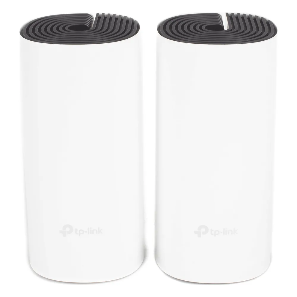 KIT 2 Routers Inalámbricos MESH Interior para Hogar / Doble Banda Wi-Fi 5 AC1200 Mbps / 2 Puerto Gigabit WAN/LAN / 2 Antenas Internas / Administración Mediante la App Deco (iOS, Android) – vista 2