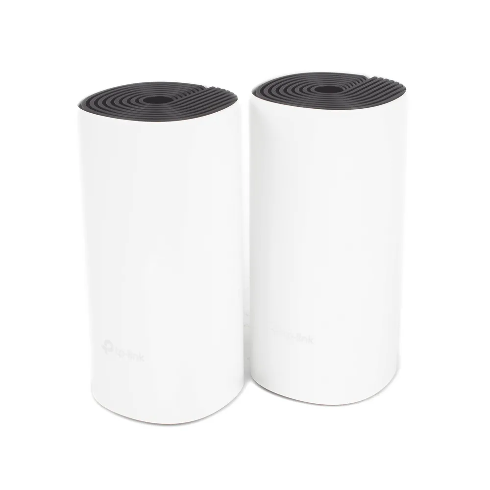 KIT 2 Routers Inalámbricos MESH Interior para Hogar / Doble Banda Wi-Fi 5 AC1200 Mbps / 2 Puerto Gigabit WAN/LAN / 2 Antenas Internas / Administración Mediante la App Deco (iOS, Android) – vista 3