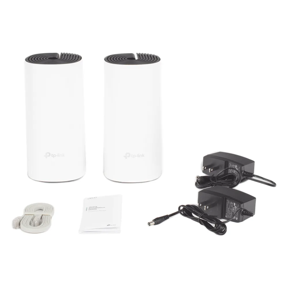 KIT 2 Routers Inalámbricos MESH Interior para Hogar / Doble Banda Wi-Fi 5 AC1200 Mbps / 2 Puerto Gigabit WAN/LAN / 2 Antenas Internas / Administración Mediante la App Deco (iOS, Android) – vista 6