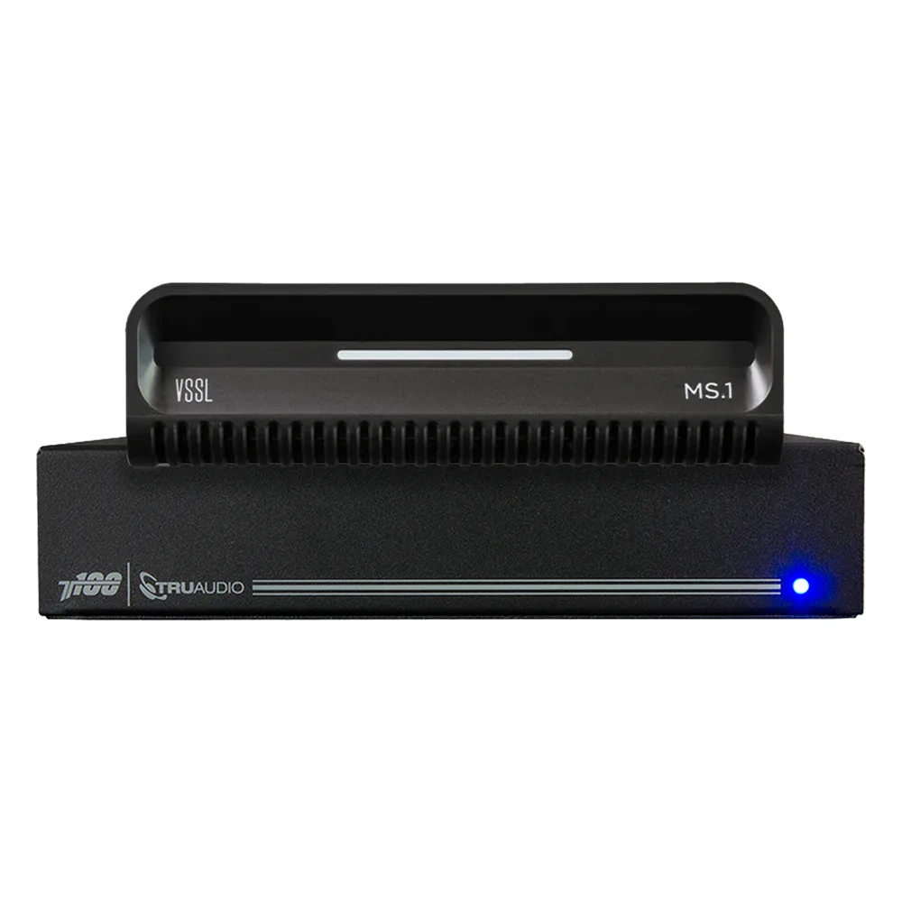 KIT Amplificador T100 y Streamer de Audio Modular MS.1 | PoE + USB-C | HDMI eARC + Óptica + RCA | Bluetooth LE Audio | WiFi | Control4-Crestron-Elan-RTI-URC-Savant-Lutron | AirPlay2-GoogleCast-SpotifyConnect