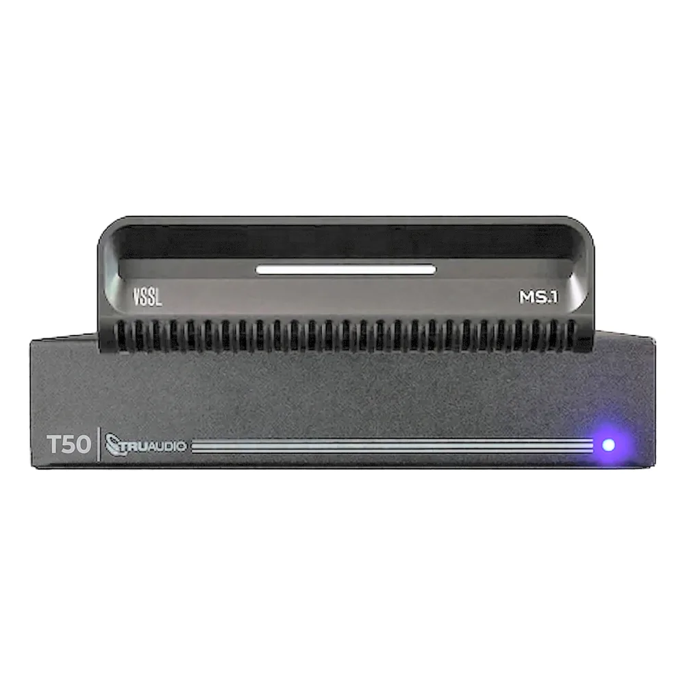 KIT Amplificador T50 y Streamer de Audio Modular MS.1 | PoE + USB-C | HDMI eARC + Óptica + RCA | Bluetooth LE Audio | WiFi | Control4-Crestron-Elan-RTI-URC-Savant-Lutron | AirPlay2-GoogleCast-SpotifyConnect