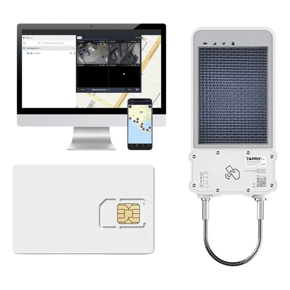 kIT Cerradura Inteligente GPS con Energía Solar / SolarGuardX 100 / Seguimiento de Activos LTE Cat-M1 / Desbloqueo por RFID BLE OTA / Impermeable IP67 / Detección de Movimiento / Batería 14400mAh / + EPCOMGPSANUAL + SIM500MB2Y