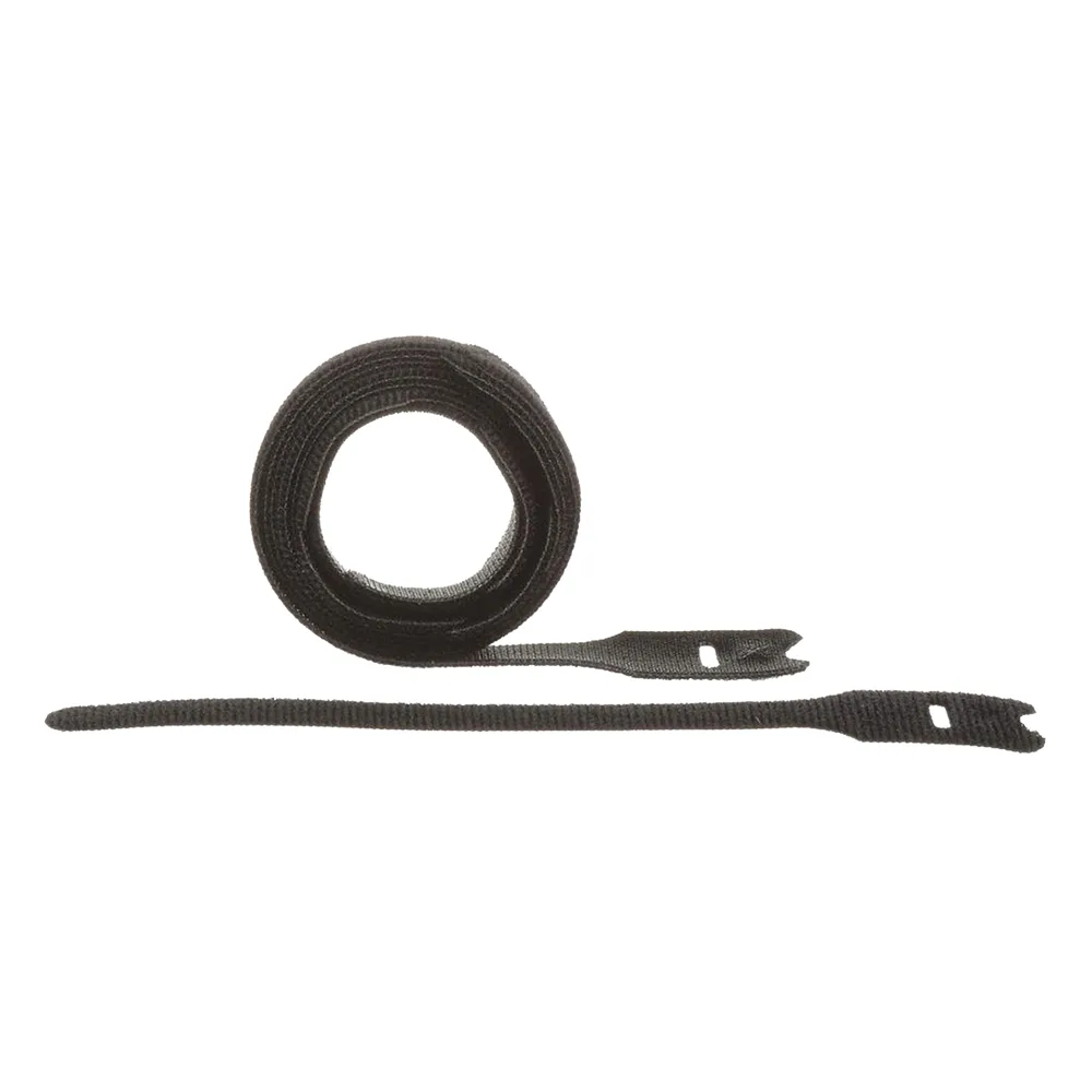 Kit de 10 Cintas de Contacto, de 12.7mm (.50in) de Ancho, 203mm (8in) de Largo, Color Negro – vista 2