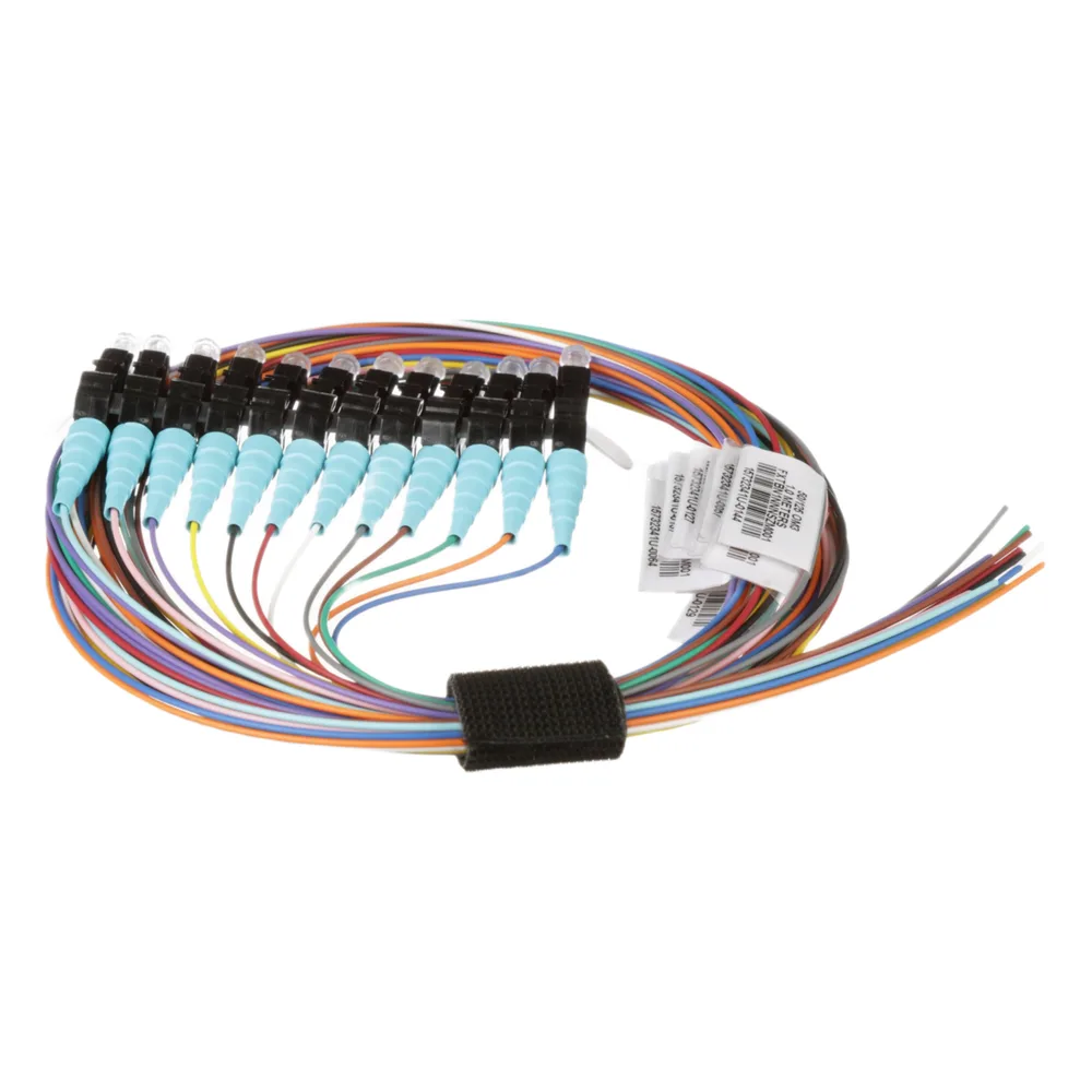 Kit de 12 Pigtails con Conector LC, Multimodo 50/125 OM4, 900um, de 1 Metro (3.28 Pies) – vista 3