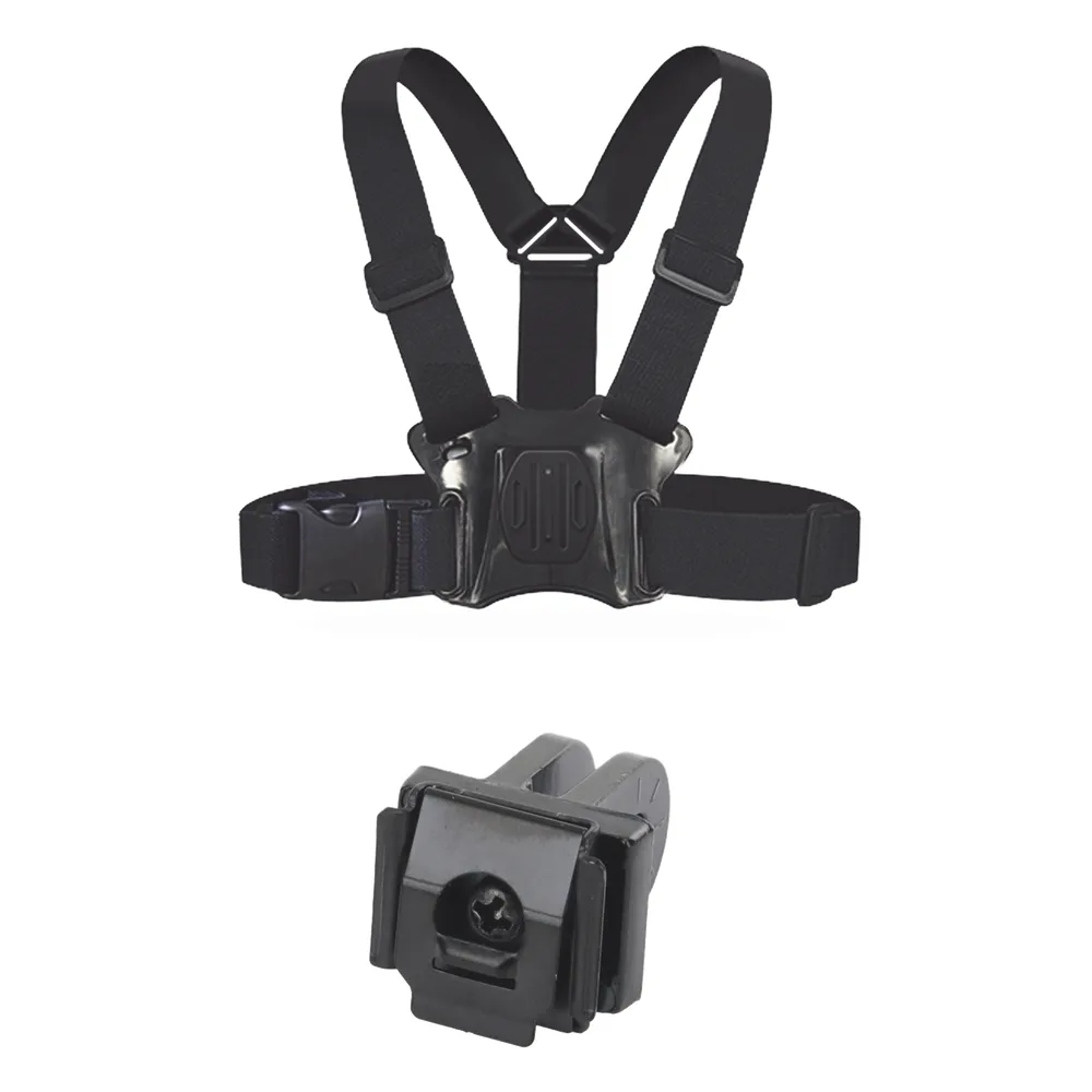 Kit de Arnes de Pecho y Adaptador para Body Cam HIKVISION / Compatible con DS-MH2311 y DS-MCW406.