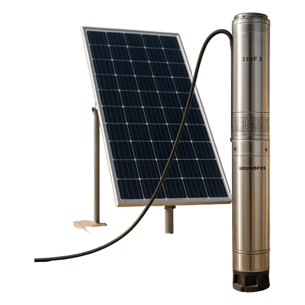 Kit de Bombeo Solar para bomba 6SQF-3 – vista 2