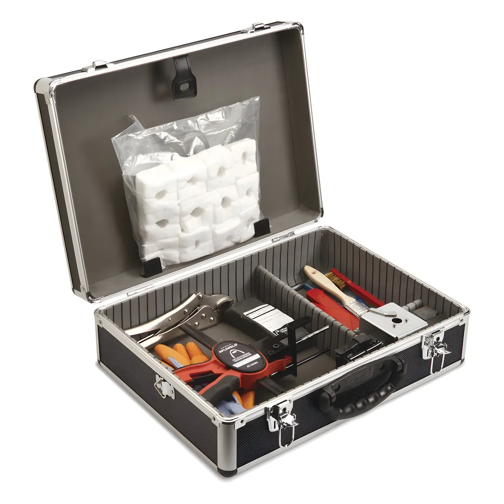 Kit de Molde Múltiple Cable/Pletina/Pica / Diámetro 15.9 mm / 40-60 Soldaduras / Maletín Completo / Alta Conductividad