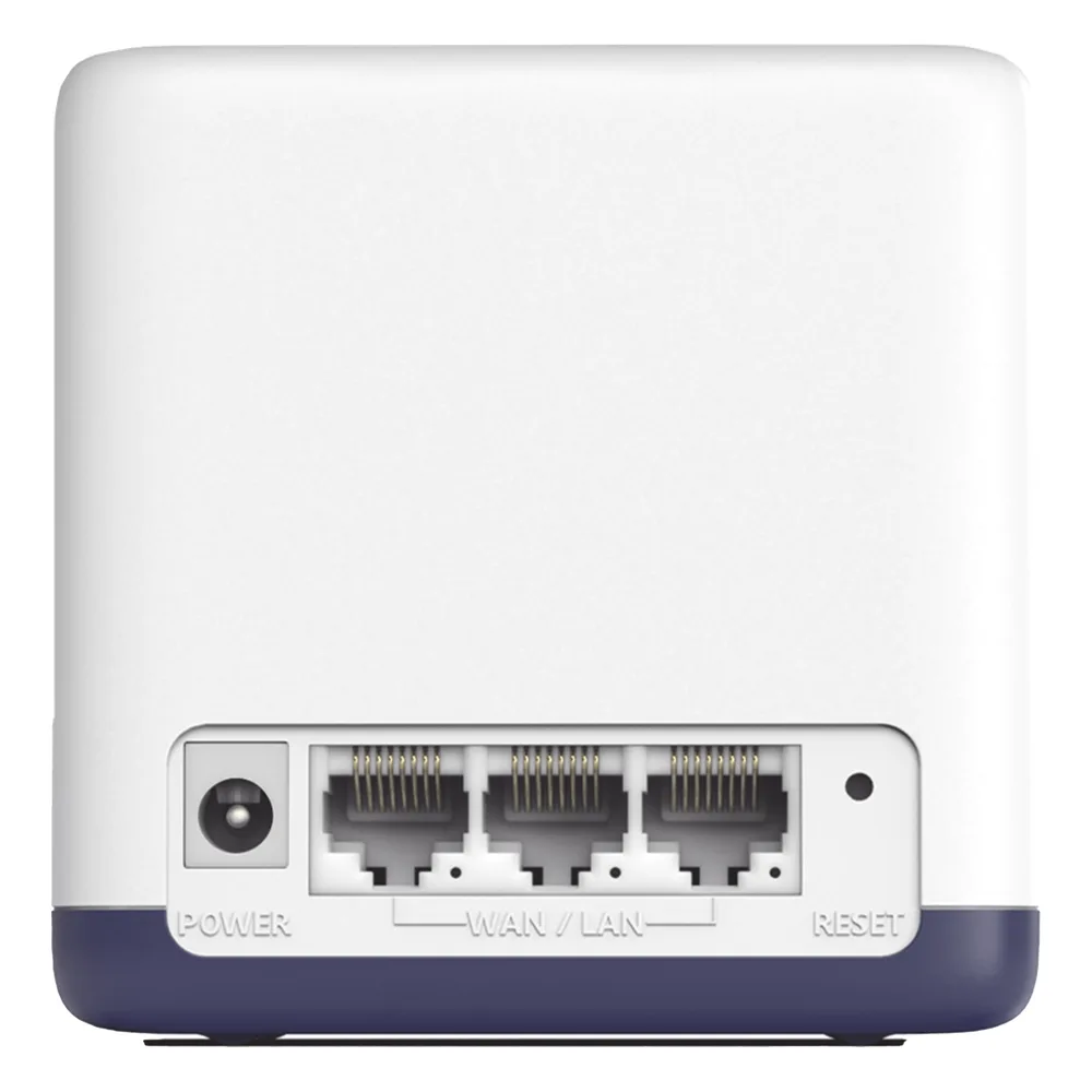 KIT de Sistema Inalámbrico H50G Mesh / Doble banda 2.4GHz y 5GHz AC 1900Mbps / 3 Puertos 10/100/1000 Mbps / Control vía App / Roaming Continuo – vista 2