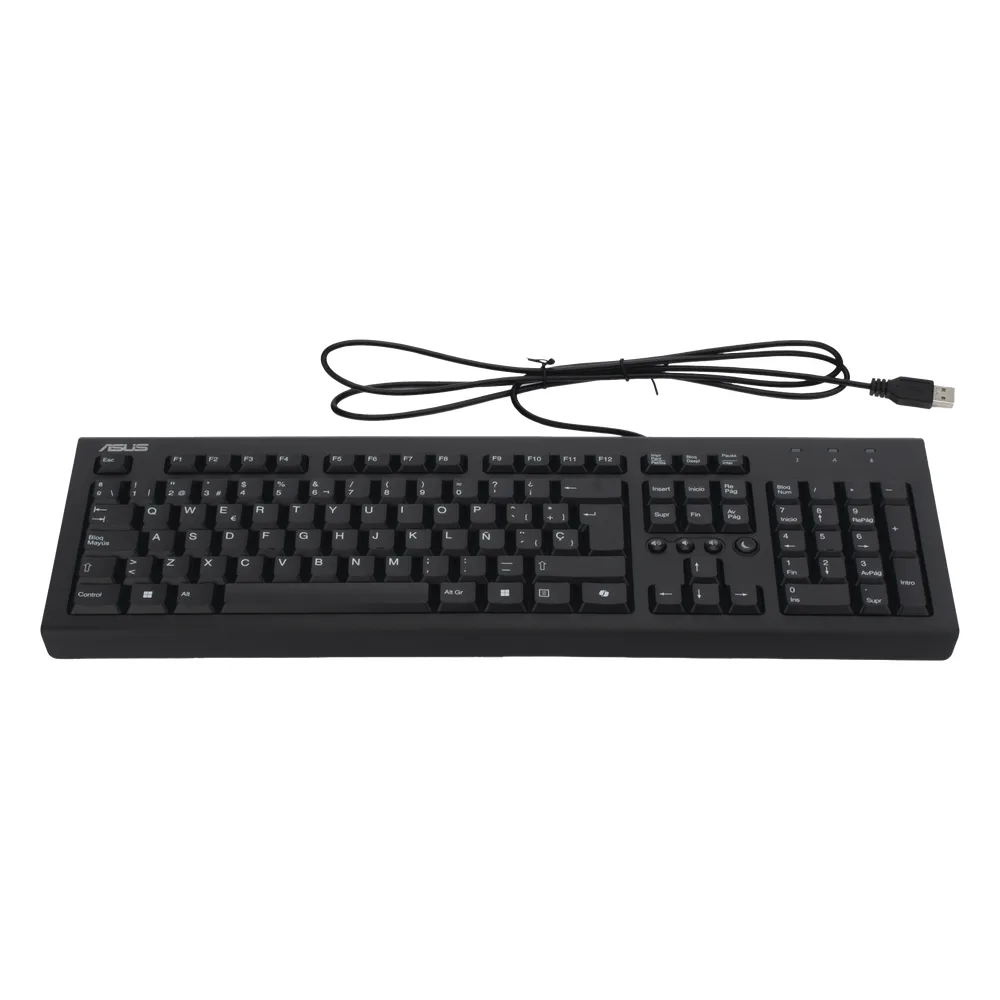 KIt de Teclado y Mouse Cableado / Diseño Elegante y Silencioso (No Requiere Drivers) – vista 3