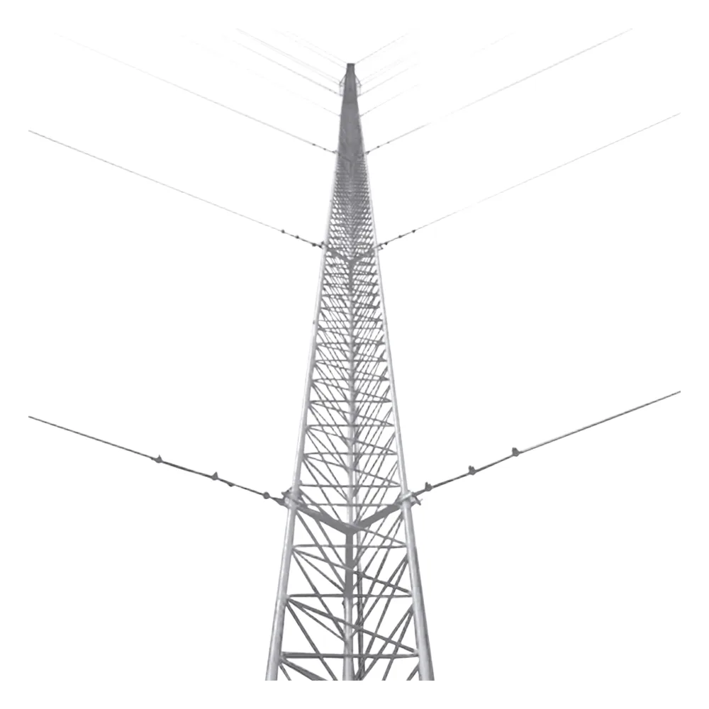 Kit de Torre Arriostrada de Piso de 3 m Altura con Tramo STZ45 Galvanizado Electrolítico (No incluye retenida).