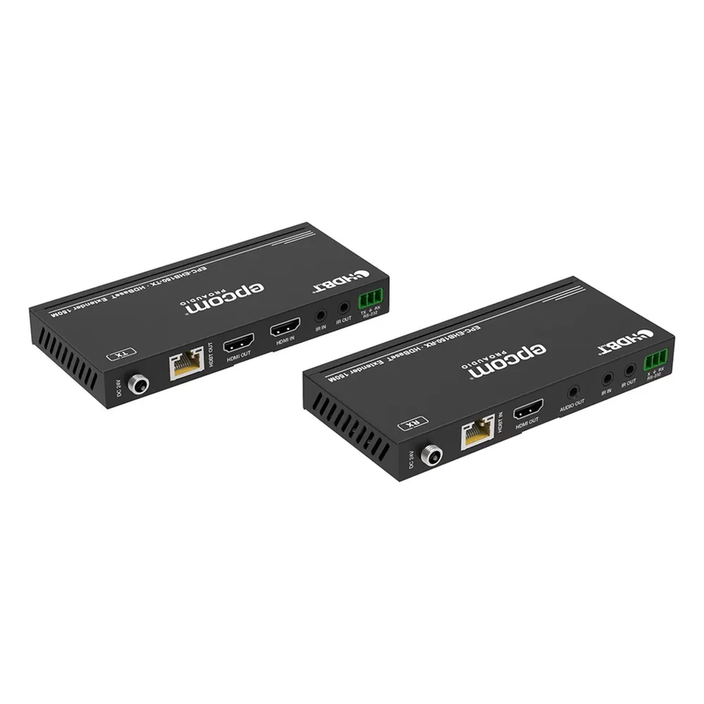 Kit Extensor HDMI | 4K2K@60HZ | HDR 4:4:4 | HDBaseT | 120/150m | Salida de Audio | HDCP 2.2 | IR Bidireccional – vista 2