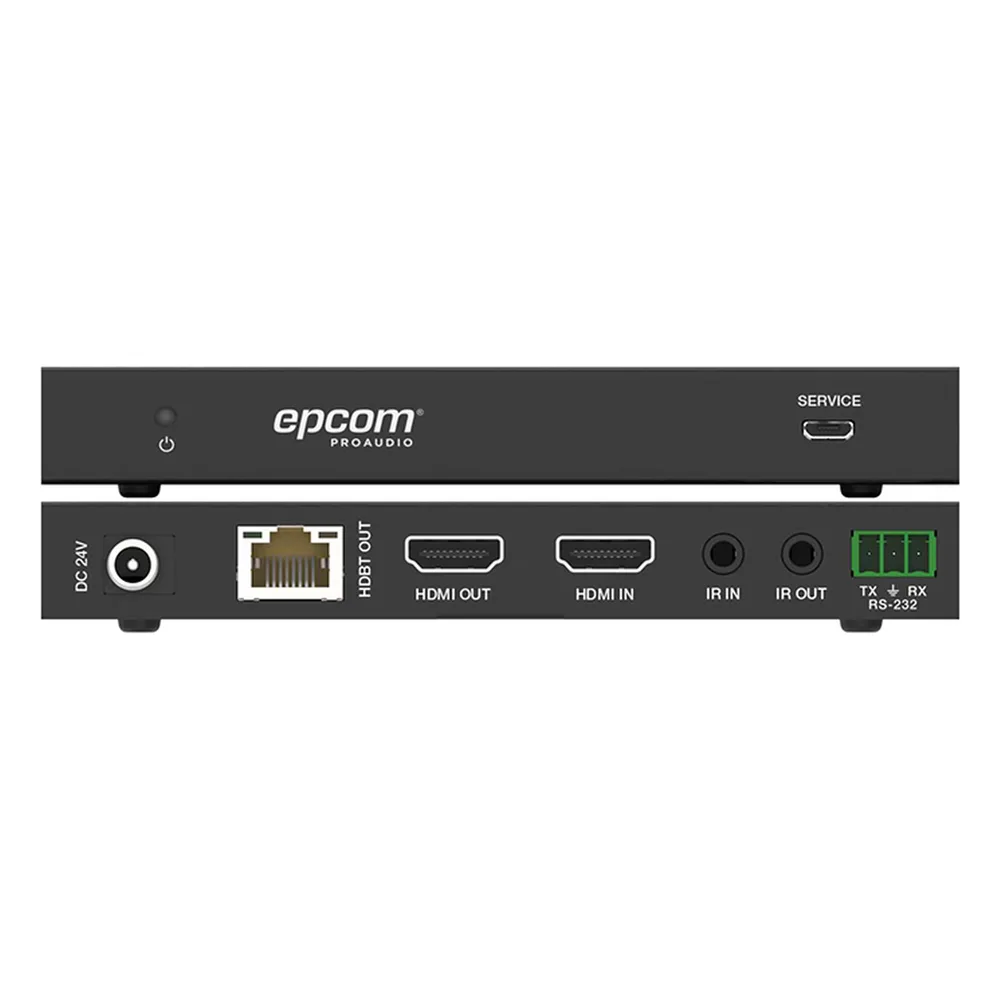Kit Extensor HDMI | 4K2K@60HZ | HDR 4:4:4 | HDBaseT | 120/150m | Salida de Audio | HDCP 2.2 | IR Bidireccional – vista 3