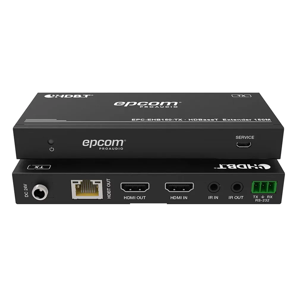 Kit Extensor HDMI | 4K2K@60HZ | HDR 4:4:4 | HDBaseT | 120/150m | Salida de Audio | HDCP 2.2 | IR Bidireccional – vista 7