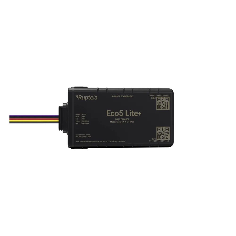 Localizador y Rastreador Vehicular GPS IP68 Sumergible / LTE Cat1 y LTE-M con Respaldo 2G / GNSS U-blox M10 / Bluetooth BLE 5.0 / Batería Interna de Respaldo / Detección de Interferencias (Jammer) / Alimentación 9-32 V / Cuatrimotos, Motos, RZR y Todo