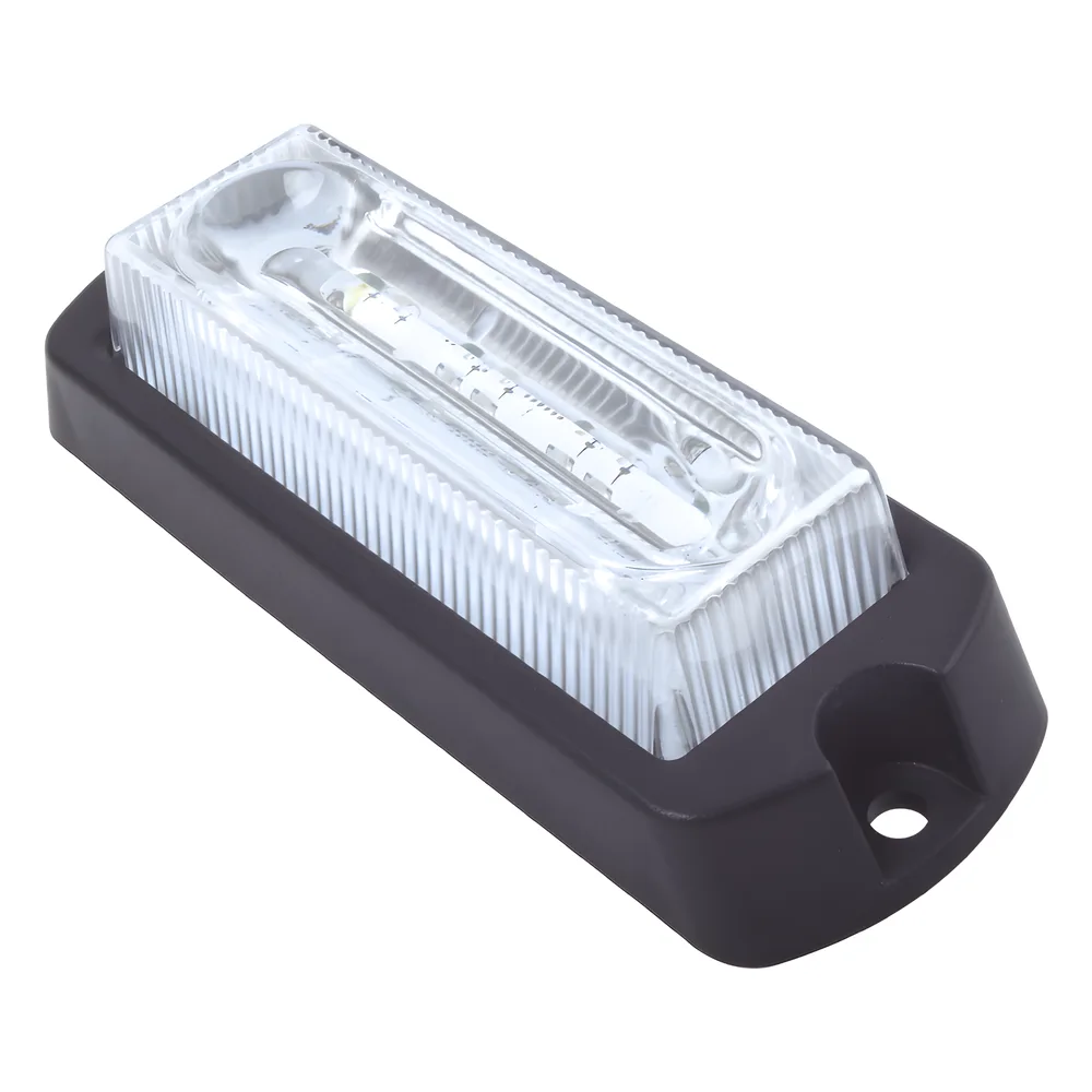 Luz Auxiliar Ultra Brillante de 8 LED's en color Azul/Claro con mica transparente – vista 2
