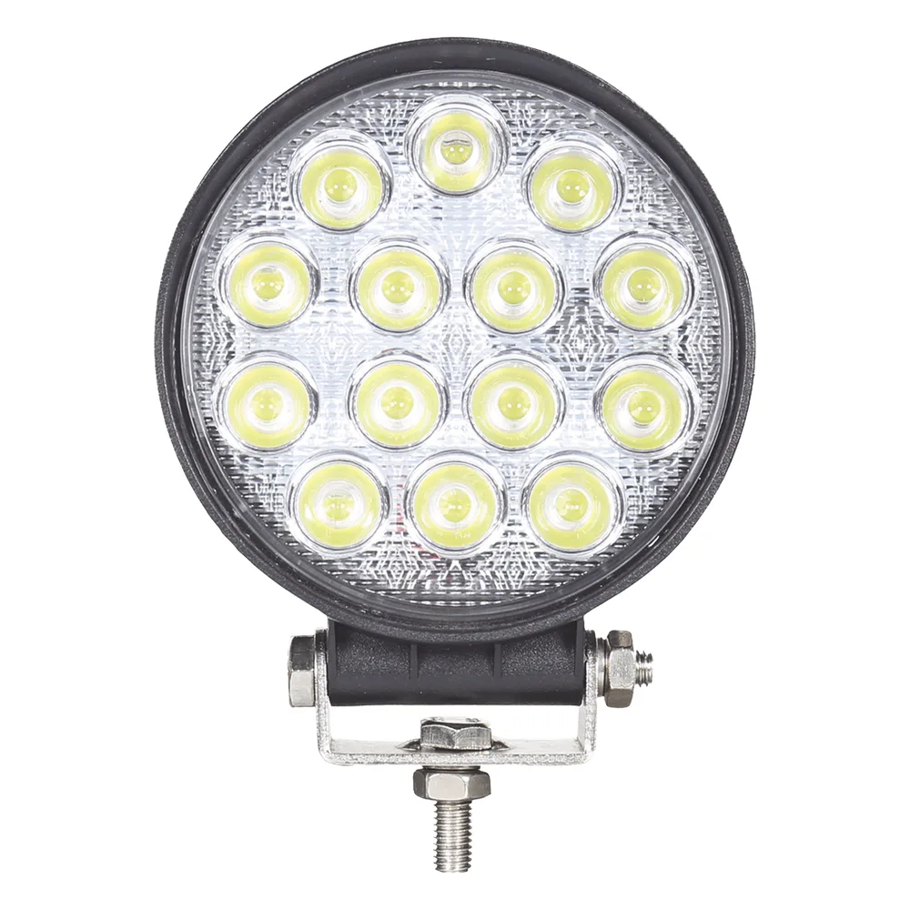 Luz de Trabajo de 14 LED, 42 Watts, 3500 Lúmenes, IP67, 10-30 Vcc
