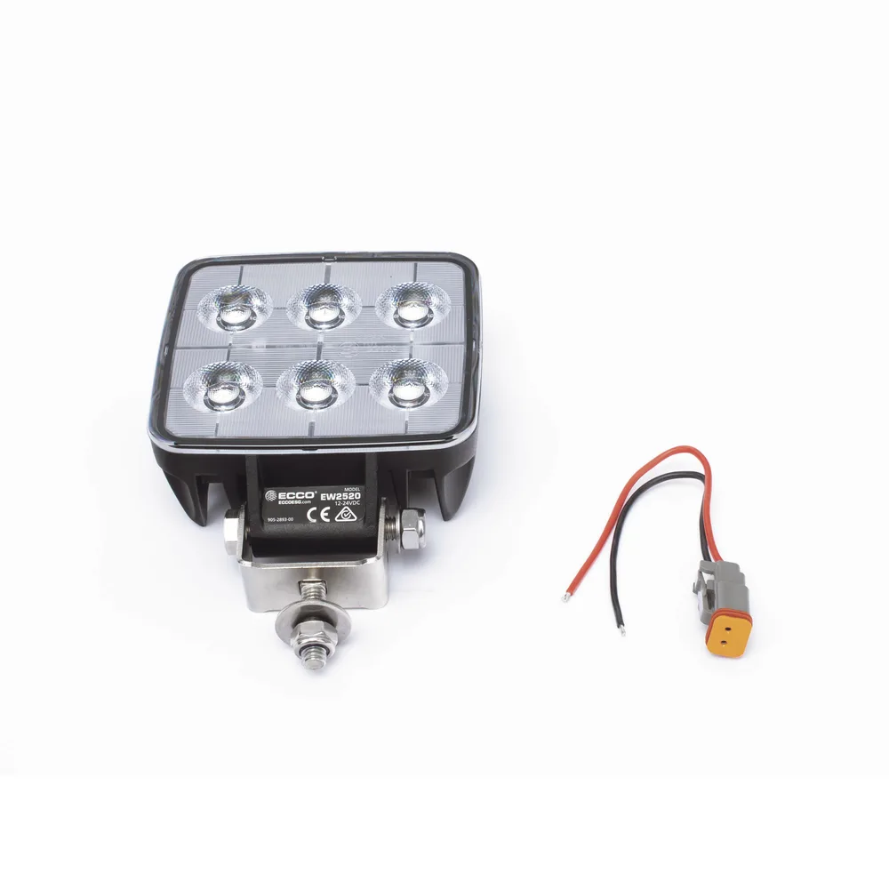 Luz de Trabajo de 6 LED, 2800 lumenes, 12-24 VCD – vista 5