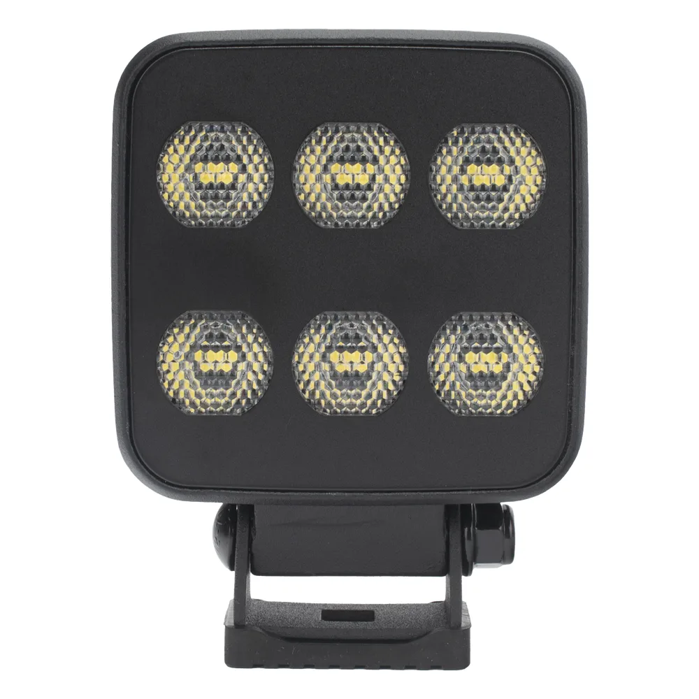 Luz de Trabajo de 6 LED, 6552 Lumenes, 12-24 VCD
