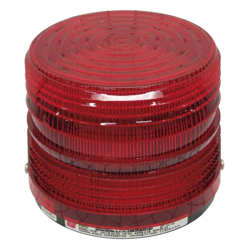 Luz estroboscópica Electraflash®, UL y cUL, 24 VCD, color Rojo