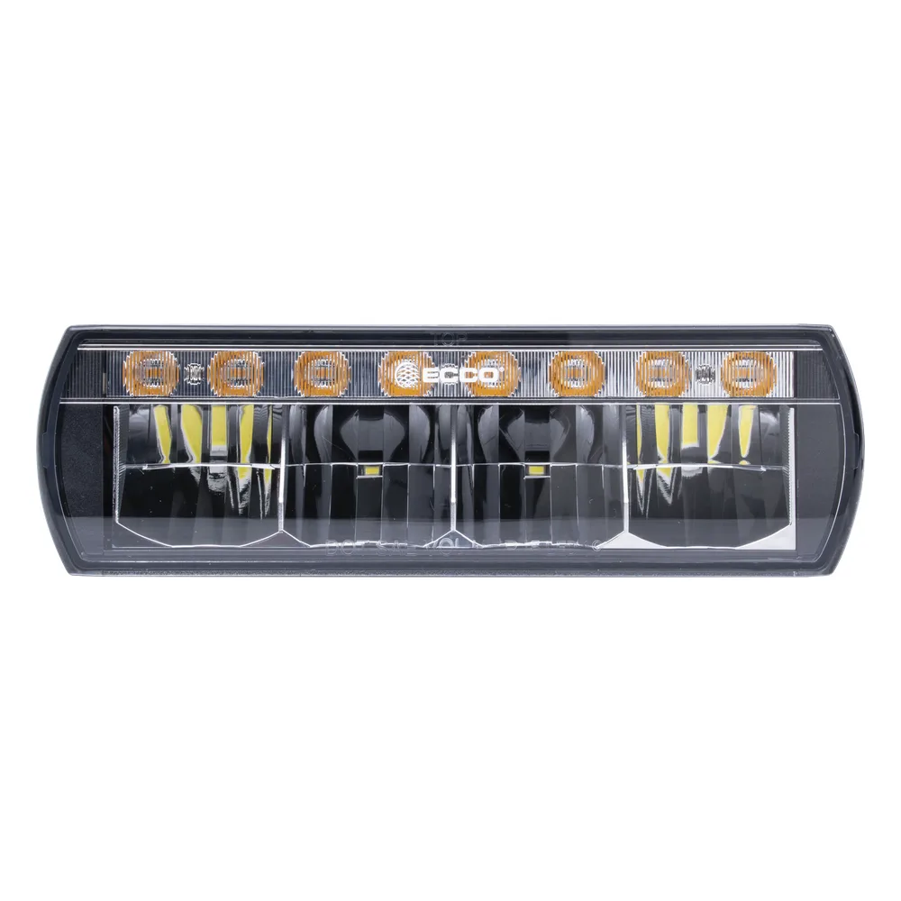 Luz LED de trabajo DOT, 12-24 V, con arnés de 10' – vista 3
