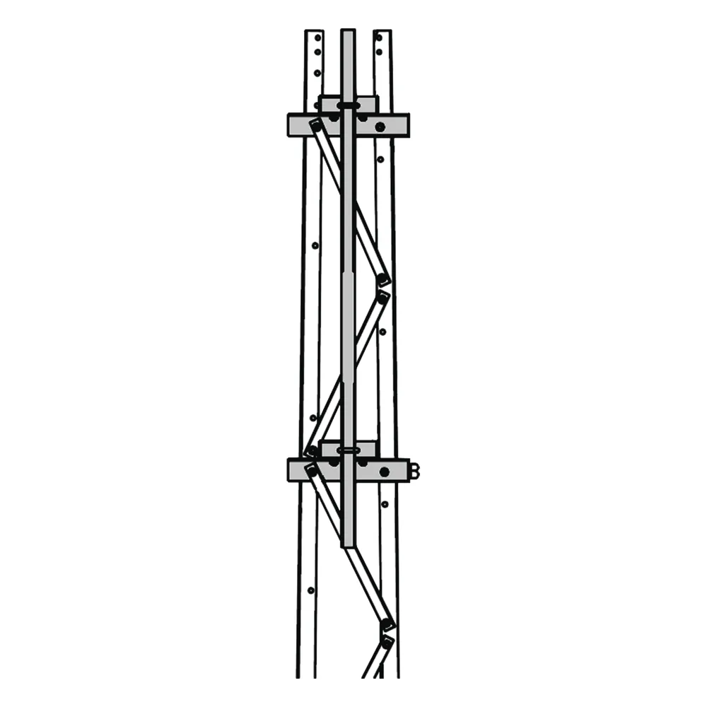 Mástil 2-3/8" x 1.8 m para Montaje en Cara de Torre Super Titan Secciones 3 a 7.