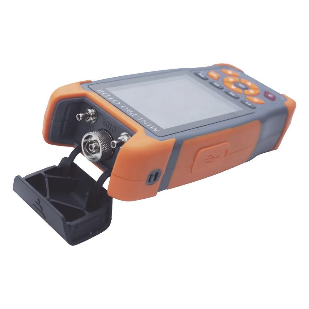 Medidor de Potencia Óptica (OPM) para Fibra Óptica en Redes FTTx / Soporta 3 Longitudes de Onda: 1310nm, 1490nm y 1550nm / Rango de Medición de -40 a 25dBm / Incluye Función VFL 10mW / Función para Probar de Cables