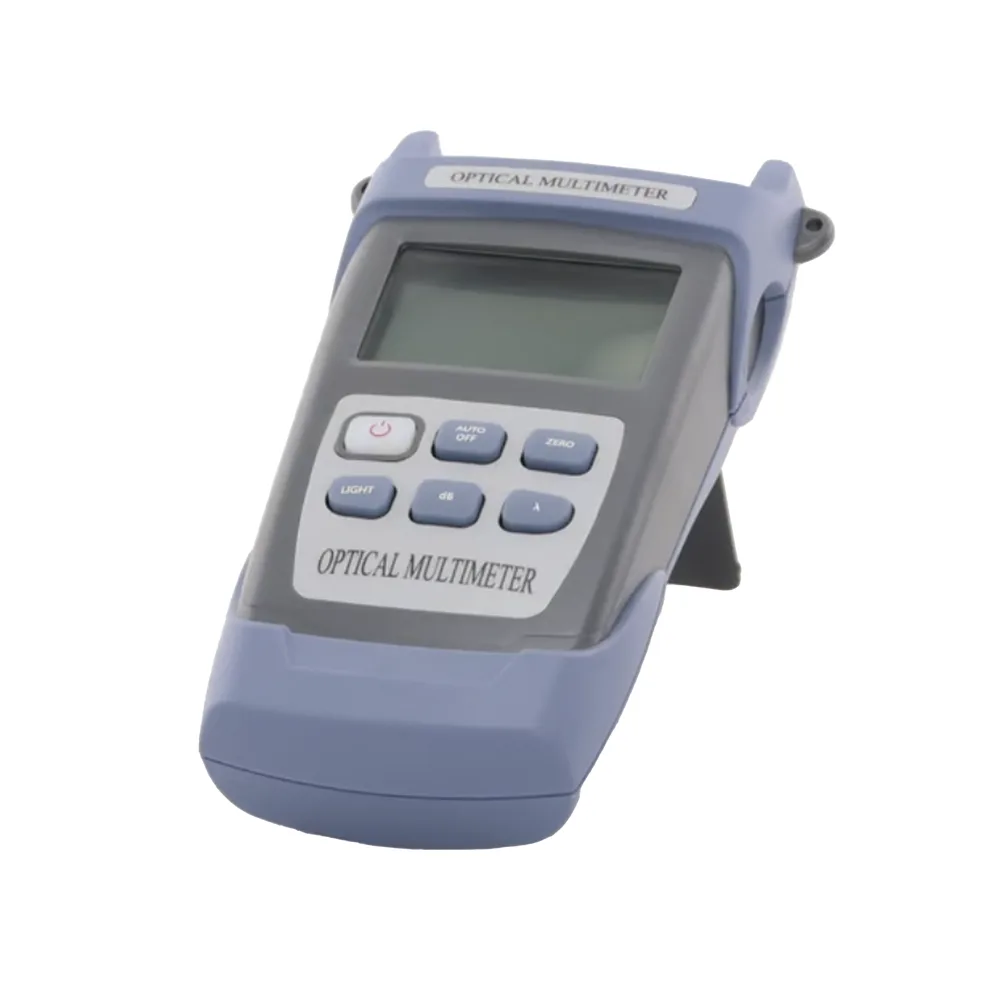 Medidor de Potencia para Fibra Óptica (OPM) / Rango de Medición de -50 a 26dBm Soporta Fibra Monomodo y Multimodo / Soporta Función VFL / Compatible con Conectores SC, FC y ST